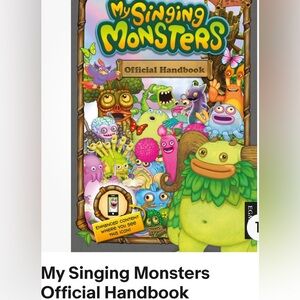 ISO My singing monster  Official Handbook - Colorful Kids Book